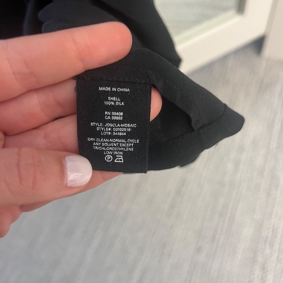 Theory Women's Joscla Mosaic Off-Shoulder Top - Picture 4 of 4